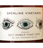Sperling Vineyards Natural Amber Pinot Gris 2017